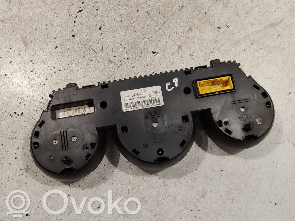 Citroen C8 Speedometer (instrument cluster) 