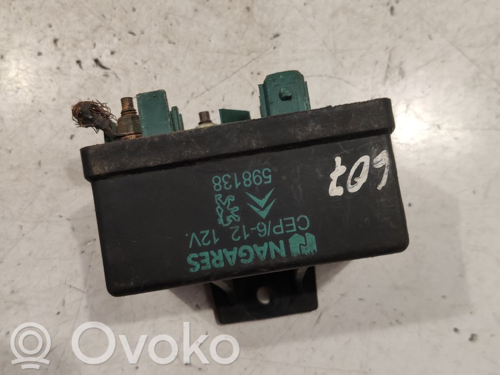 Peugeot 607 Glow plug pre-heat relay 