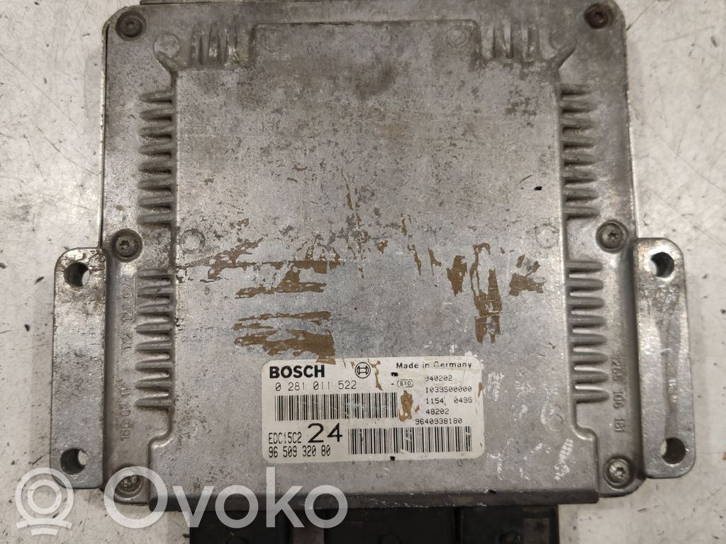 Peugeot 607 Engine control unit/module ECU 