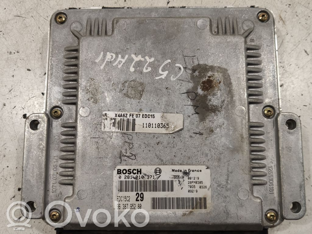 Citroen C5 Engine control unit/module ECU 