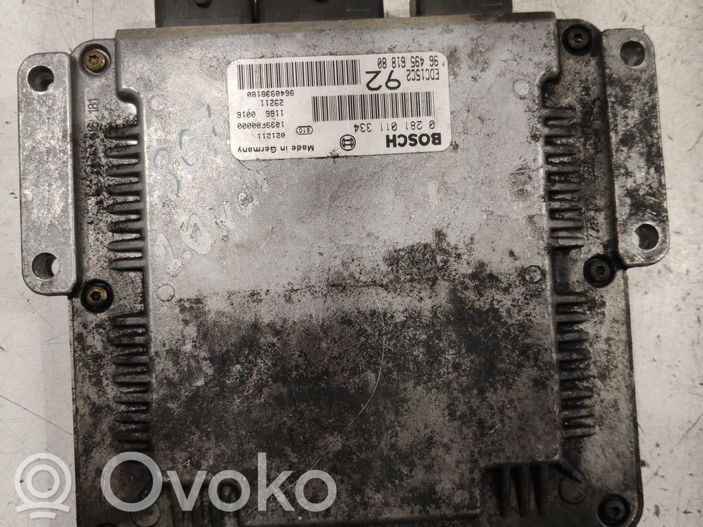 Peugeot 807 Unidad de control/módulo ECU del motor 