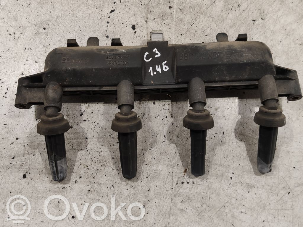 High voltage ignition coil   BBC22NDT,9635864980