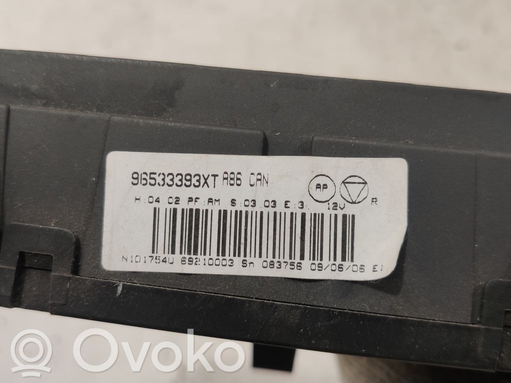 Citroen C2 Climate control unit 