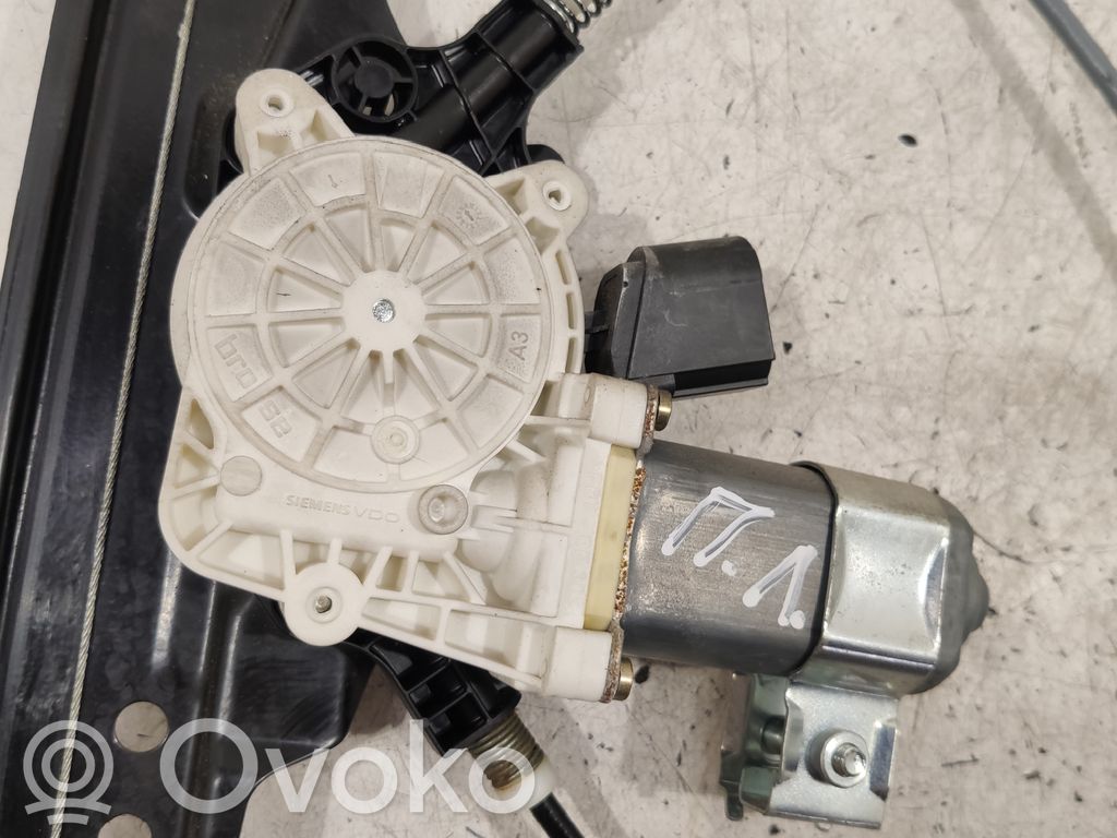 BMW 5 E60 E61 Front door window regulator with motor 
