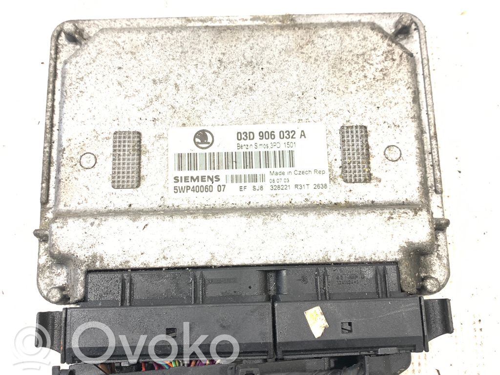 Skoda Fabia Mk1 (6Y) Engine control unit/module 