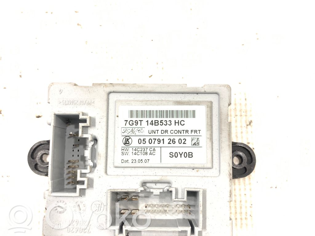 Door control unit/module   7G9T14B533HC,0507912602,14C237CA