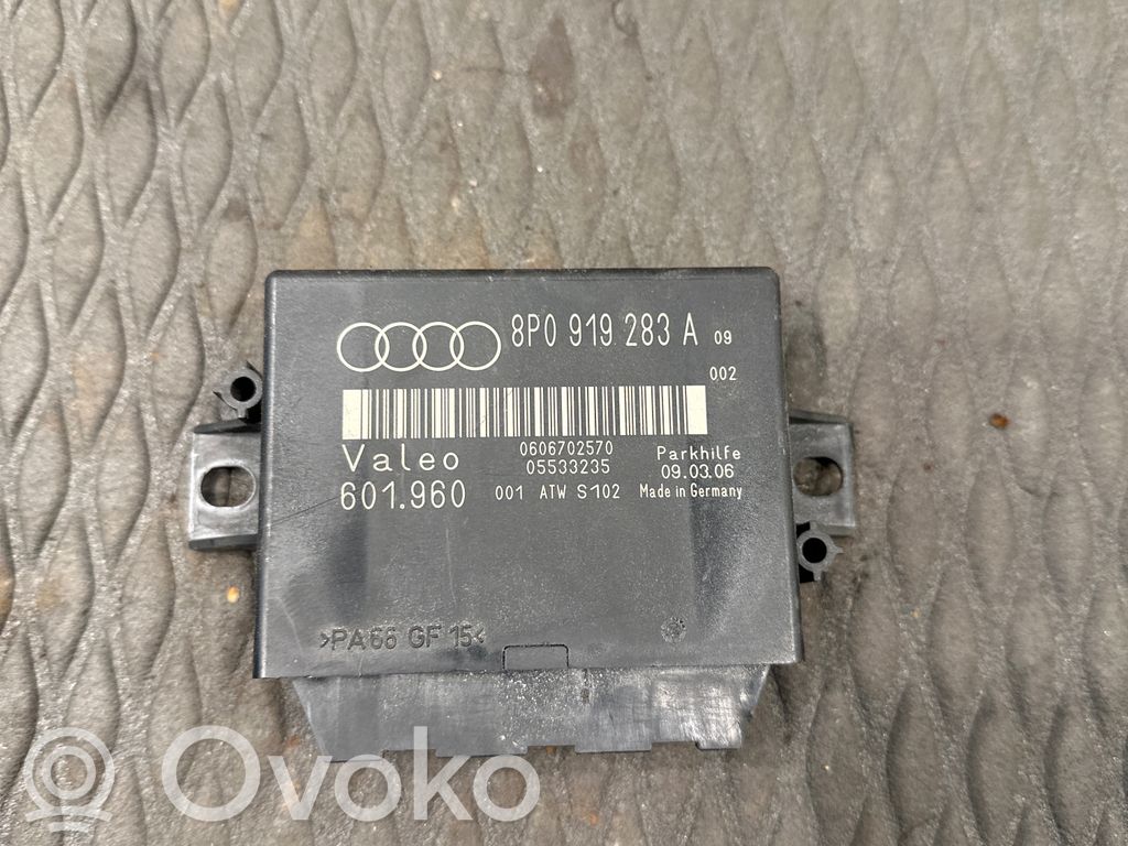Audi A3 S3 8P Pysäköintitutkan (PCD) ohjainlaite/moduuli 
