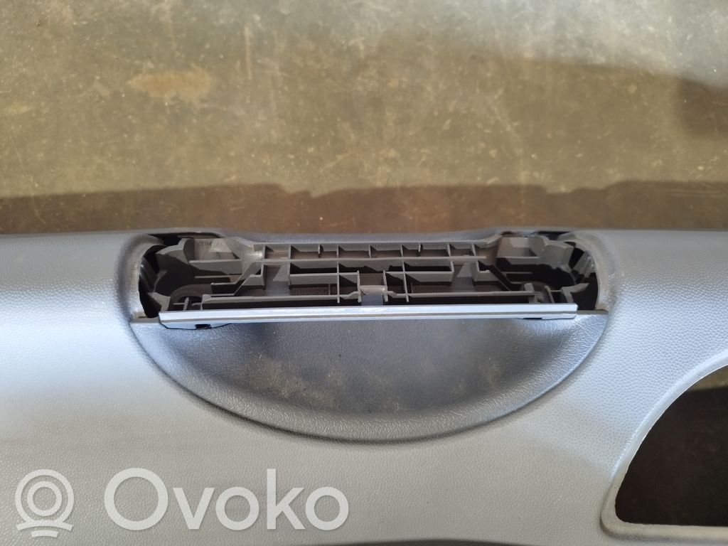 Front door card panel trim