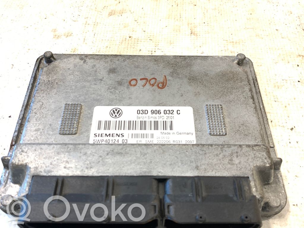 Volkswagen Polo IV 9N3 Engine control unit/module 