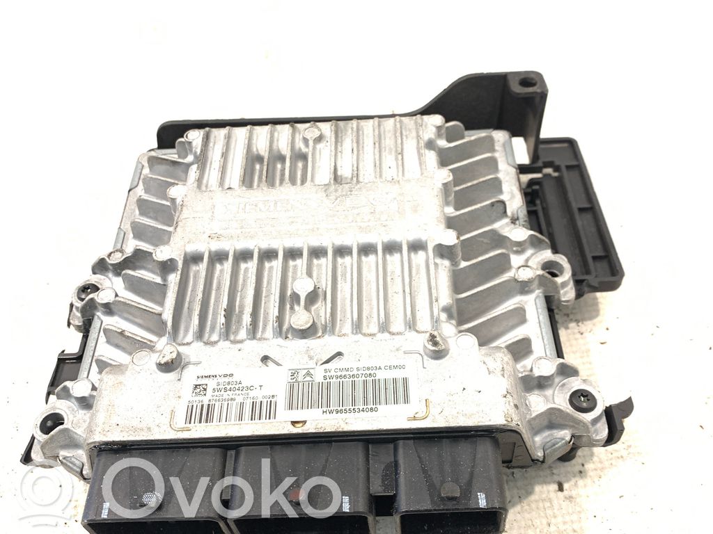 Peugeot 407 Engine control unit/module 