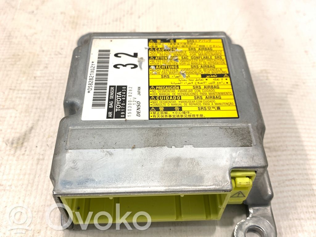 Toyota RAV 4 (XA40) Sterownik / Moduł Airbag 