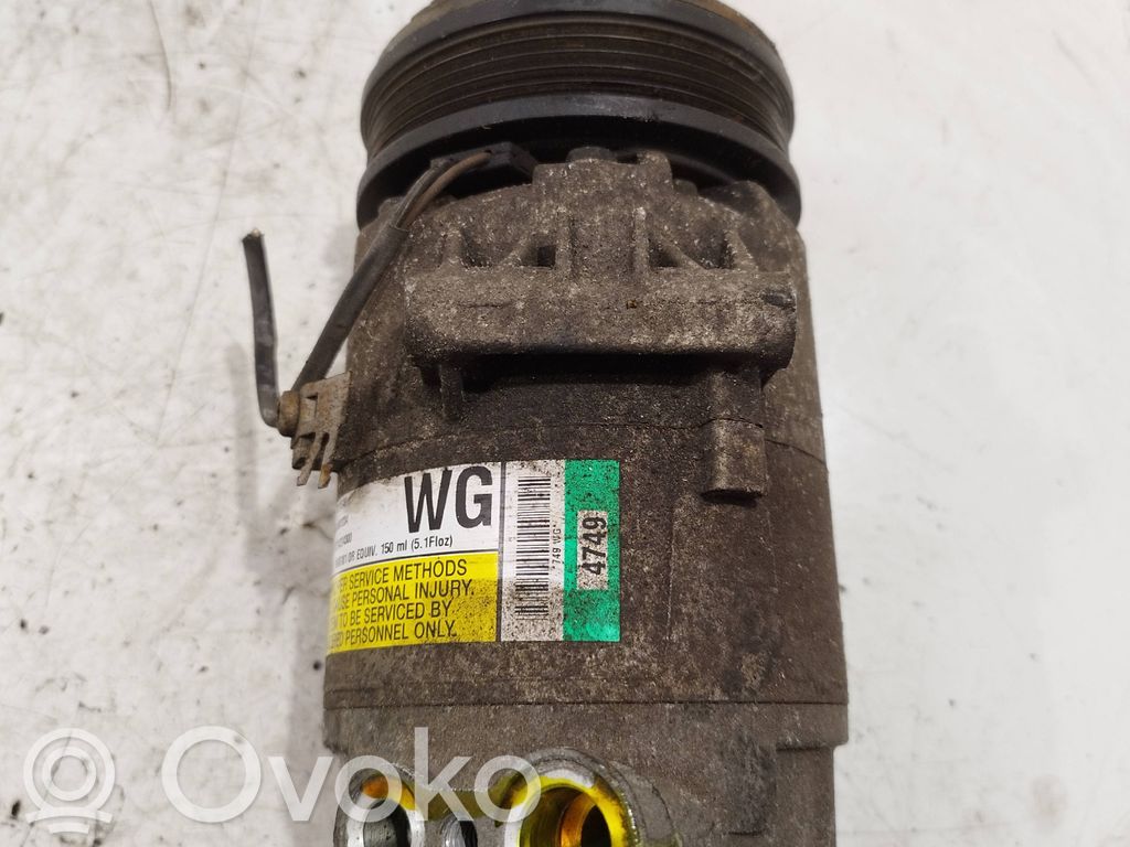 Opel Astra H Ilmastointilaitteen kompressorin pumppu (A/C) 
