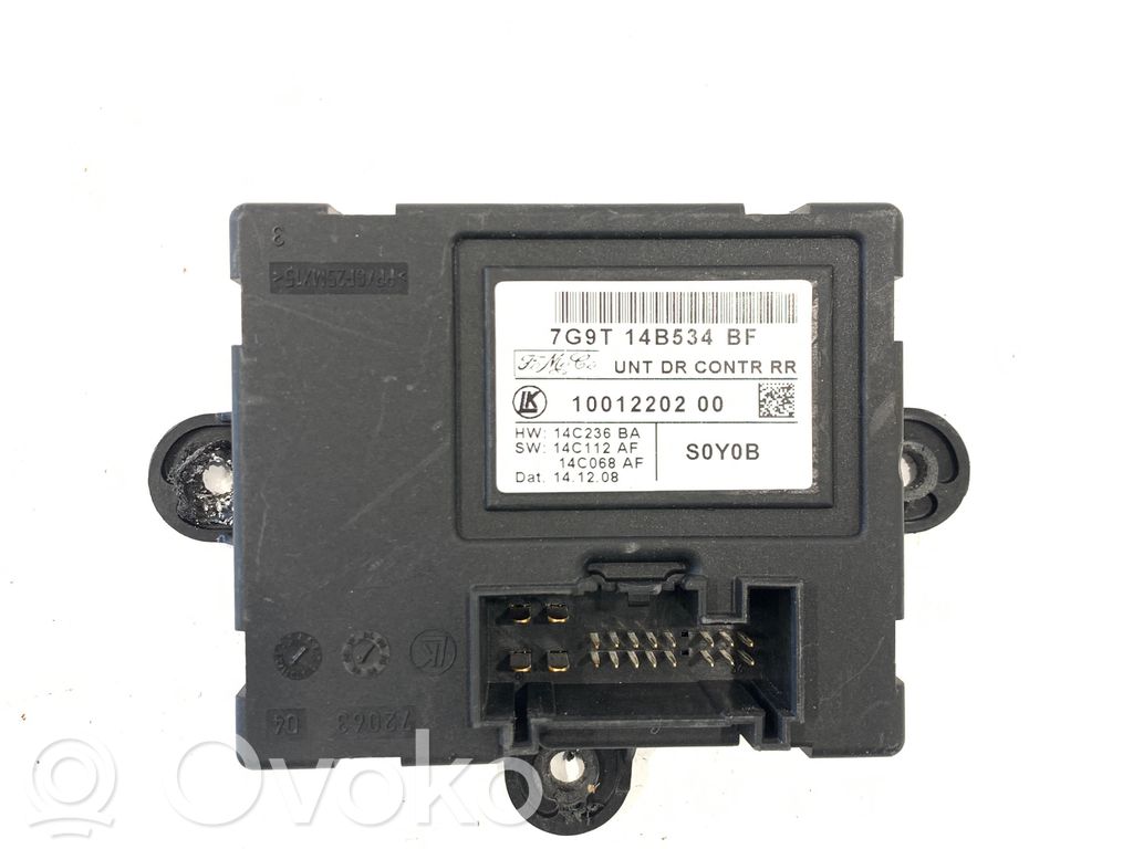 Door control unit/module   7G9T14B534BF,1001220200,14C236BA