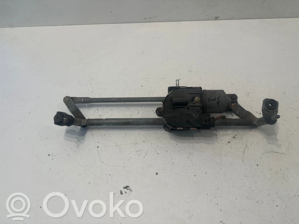 Volkswagen Golf V Mechanizm i silniczek wycieraczek szyby przedniej / czołowej 