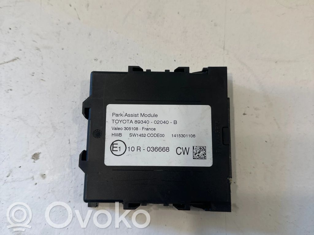 Sterownik / Moduł parkowania PDC   8934002040B,1415301106,10R036668,SW1445CDDE00