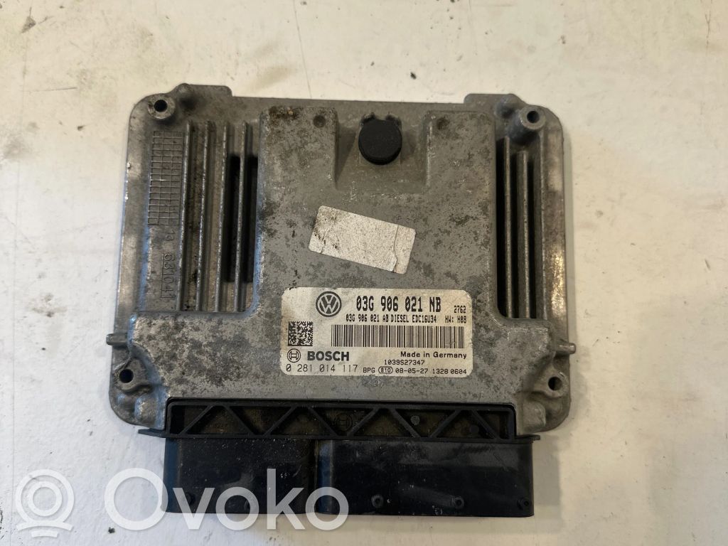 Volkswagen Golf Cross Engine control unit/module 