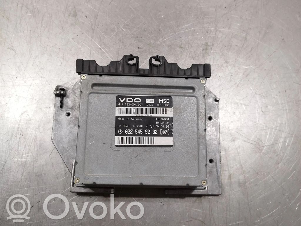 Mercedes-Benz E W210 Engine control unit/module ECU 