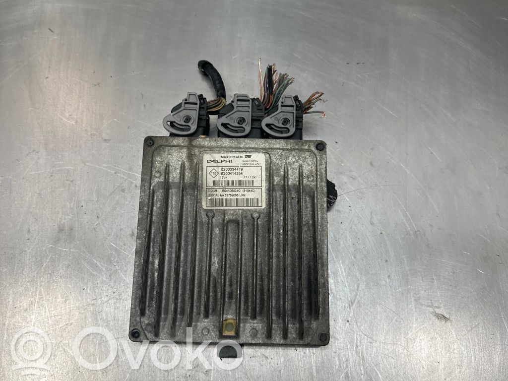 Engine control unit/module   8200334419,R0410B024C,8200414354