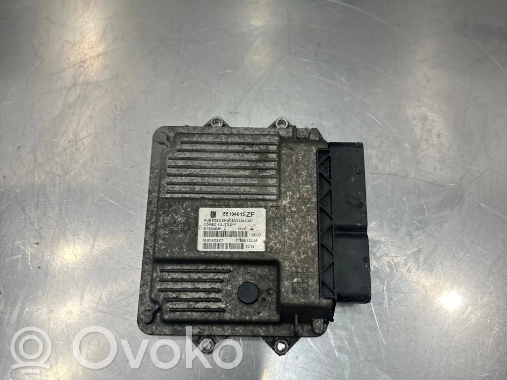 Opel Combo C Engine control unit/module 