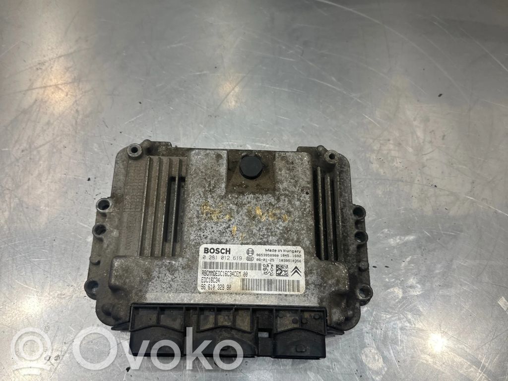 Peugeot Partner Engine control unit/module 