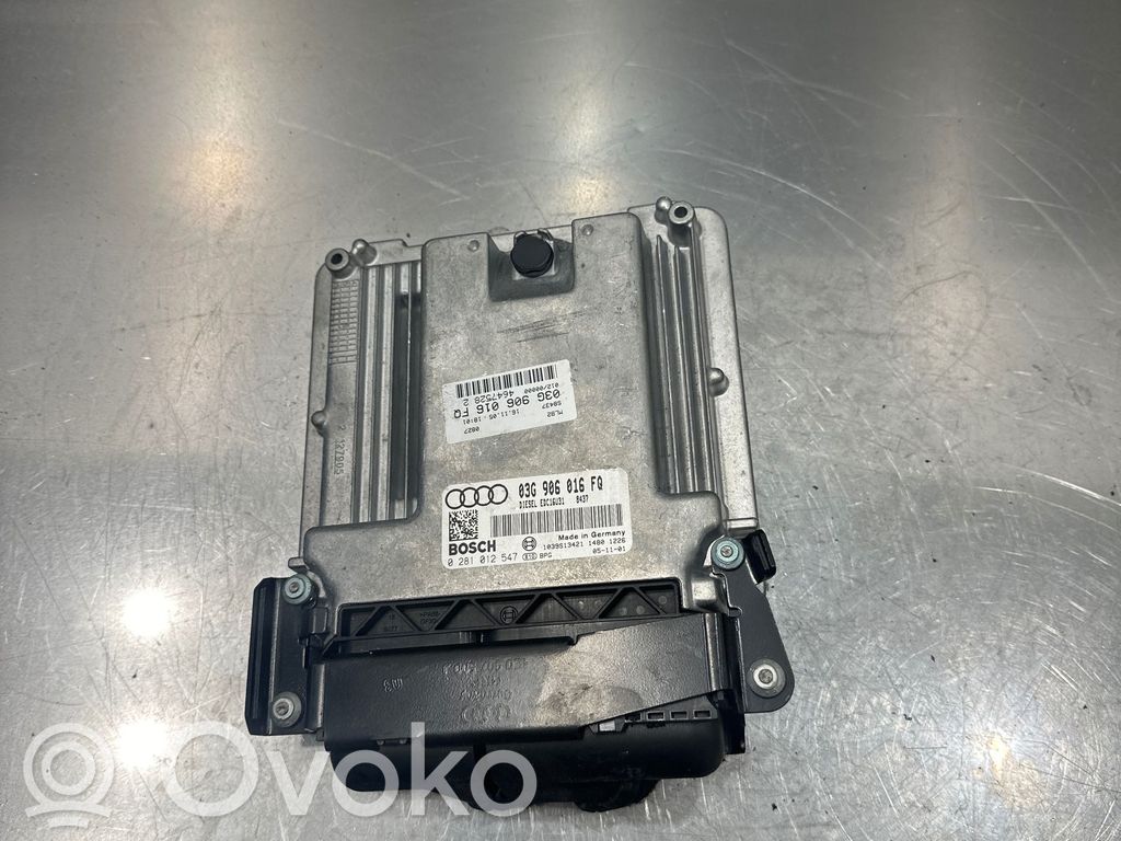Audi A4 S4 B7 8E 8H Engine control unit/module 