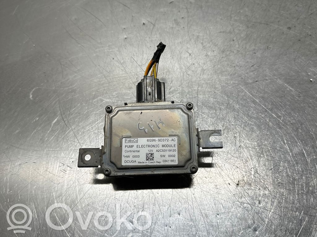 Fuel injection pump control unit/module   6G9N9D372AC,03411851,A2C53119120