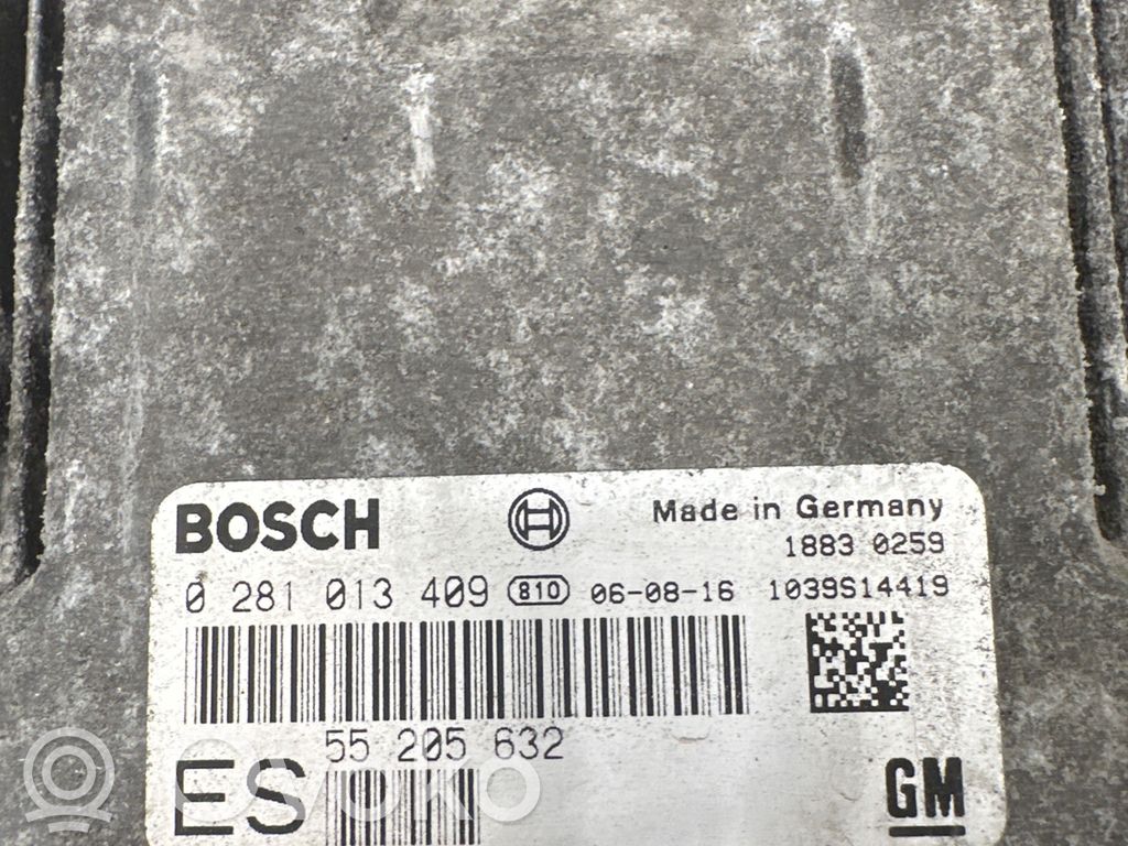 Opel Vectra C Engine control unit/module 