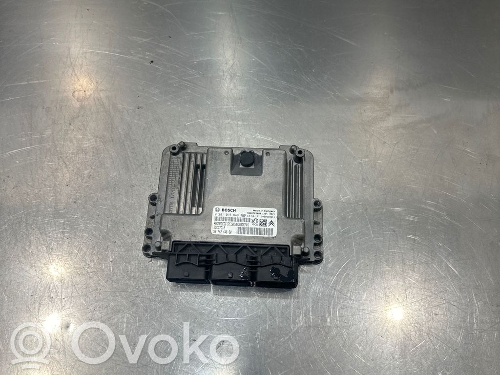 Engine control unit/module   0281015848,9666729480,9674244680