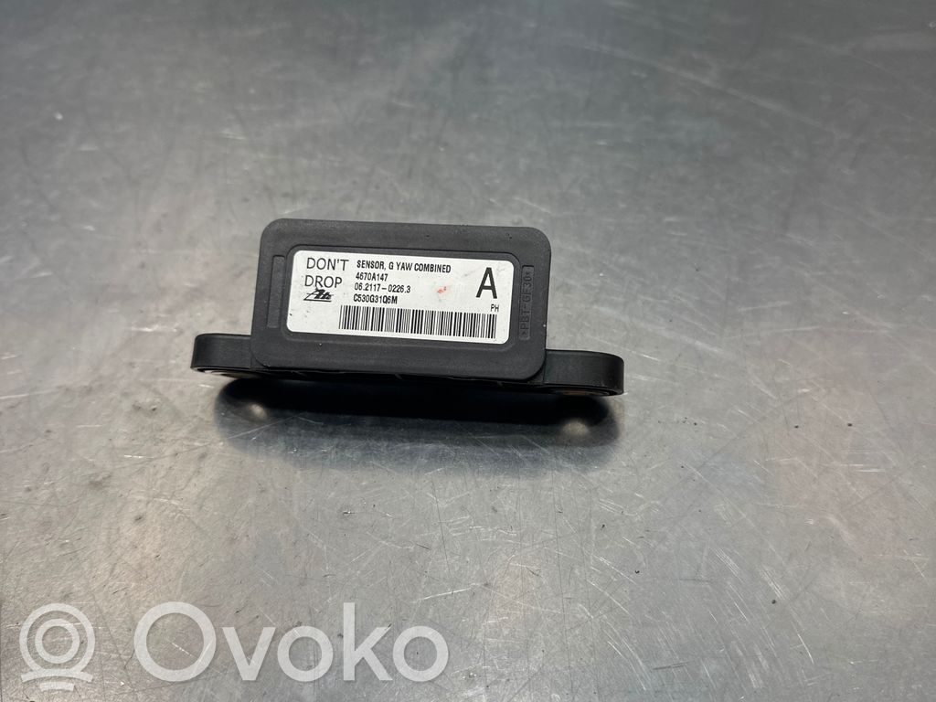 Mitsubishi Lancer X ESP Drehratensensor Querbeschleunigungssensor 