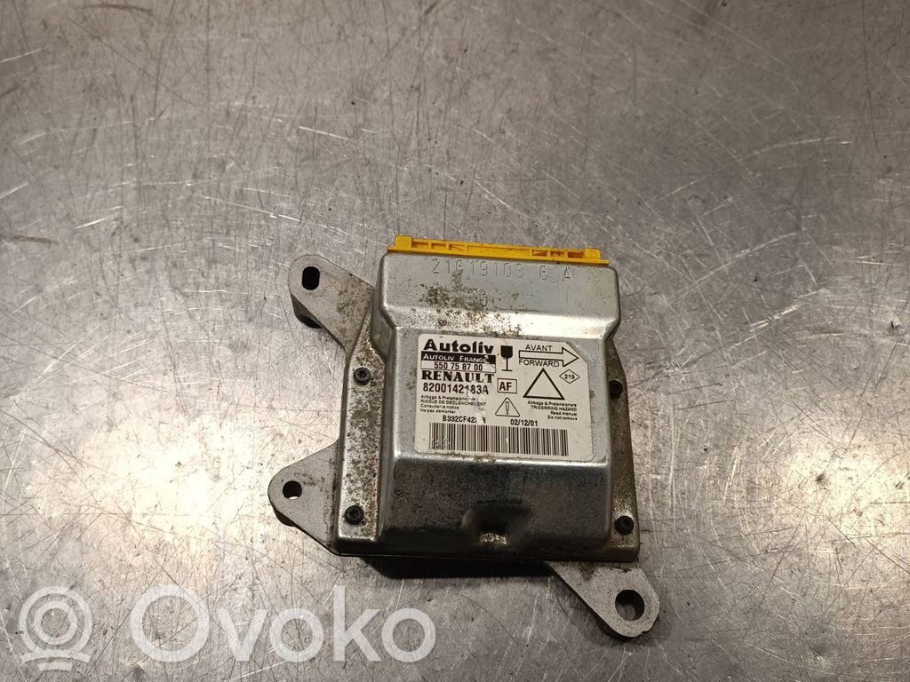 Renault Laguna II Airbag control unit/module 