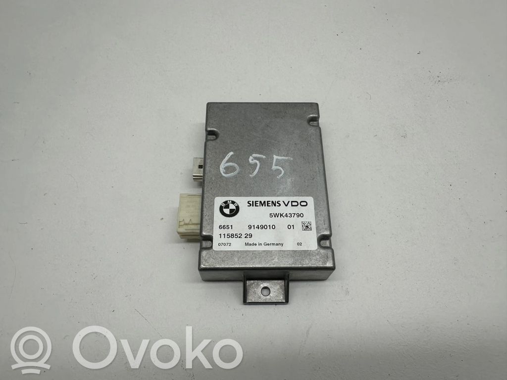 BMW 5 E60 E61 Kameros valdymo blokas 