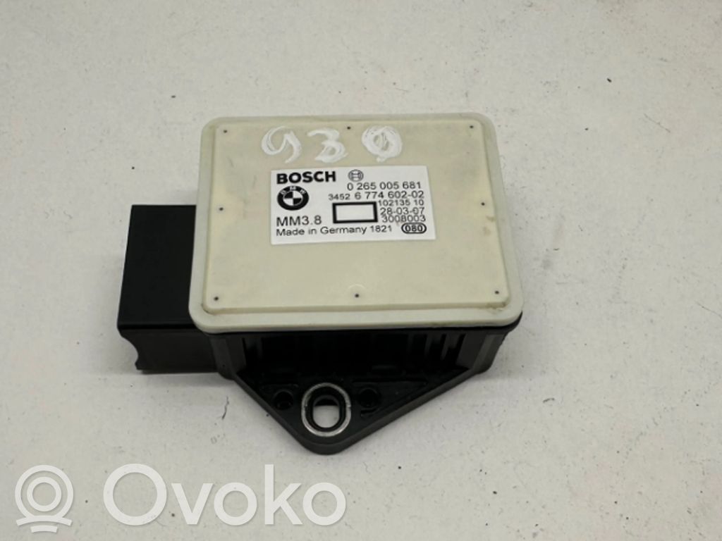 ESP (stability system) control unit   6774602,0265005681,677460202,34526774602,34526782370,6768578,6782370