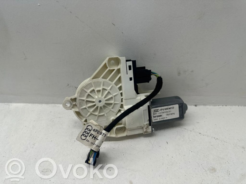 Audi A6 S6 C6 4F Silnik regulatora szyby drzwi przednich 