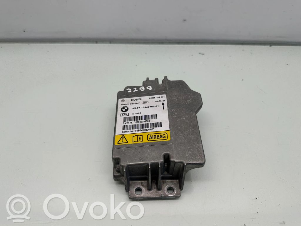 Unidad de control/módulo del Airbag   6949789,316949789006,0285001531,65776949789,6577694978901