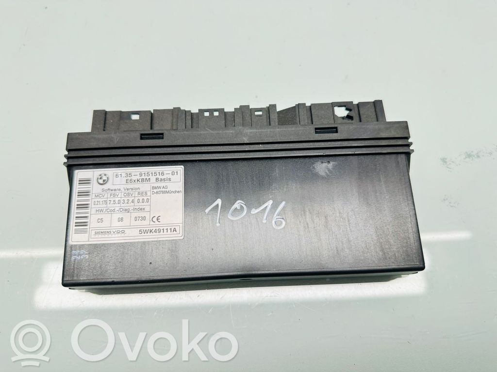 BMW 5 E60 E61 Komforta modulis 