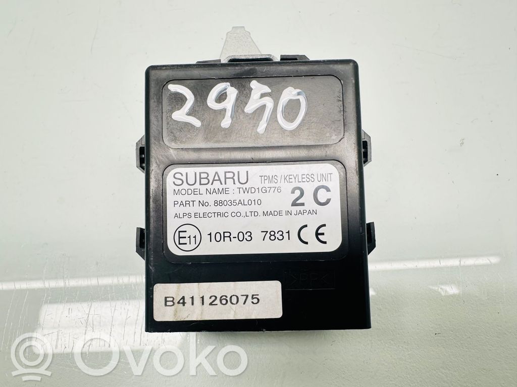 Subaru Outback (BS) Other control units/modules 
