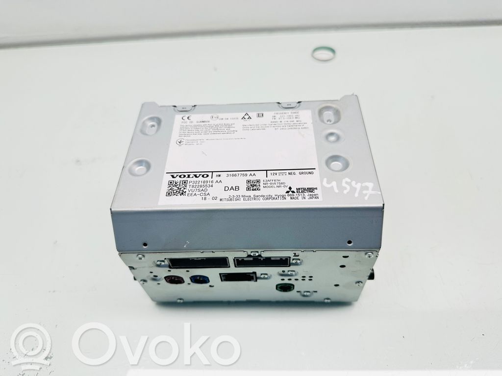 Volvo V90 Cross Country Radio/CD/DVD/GPS head unit 