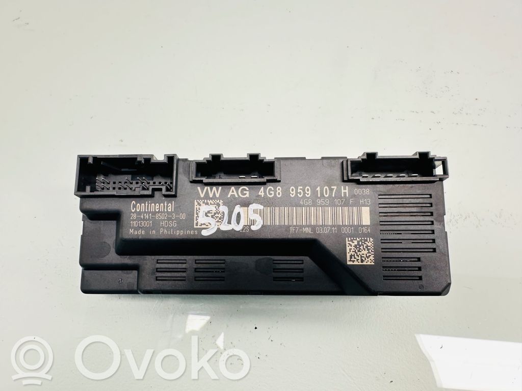 Audi A7 S7 4G Tailgate/trunk control unit/module 