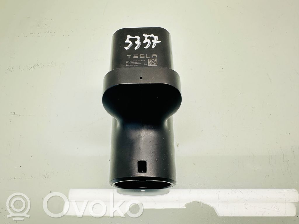 Tesla Model S Electric car charge socket 
