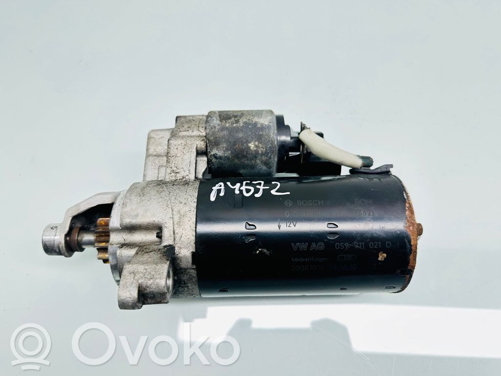 Audi A4 S4 B8 8K Starteris 