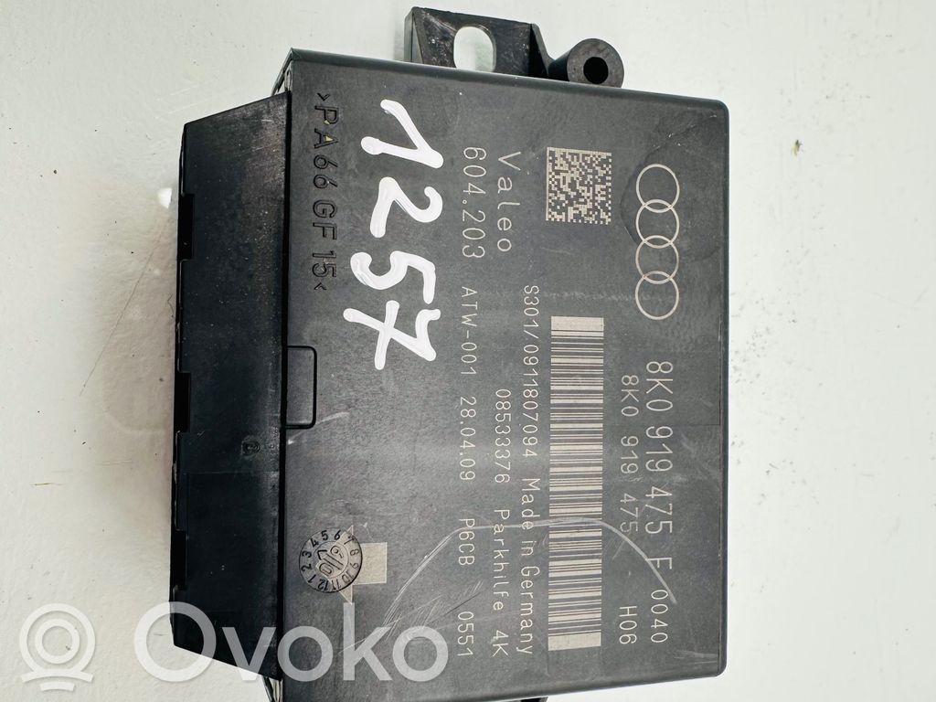 Audi A5 8T 8F Parking PDC control unit/module 
