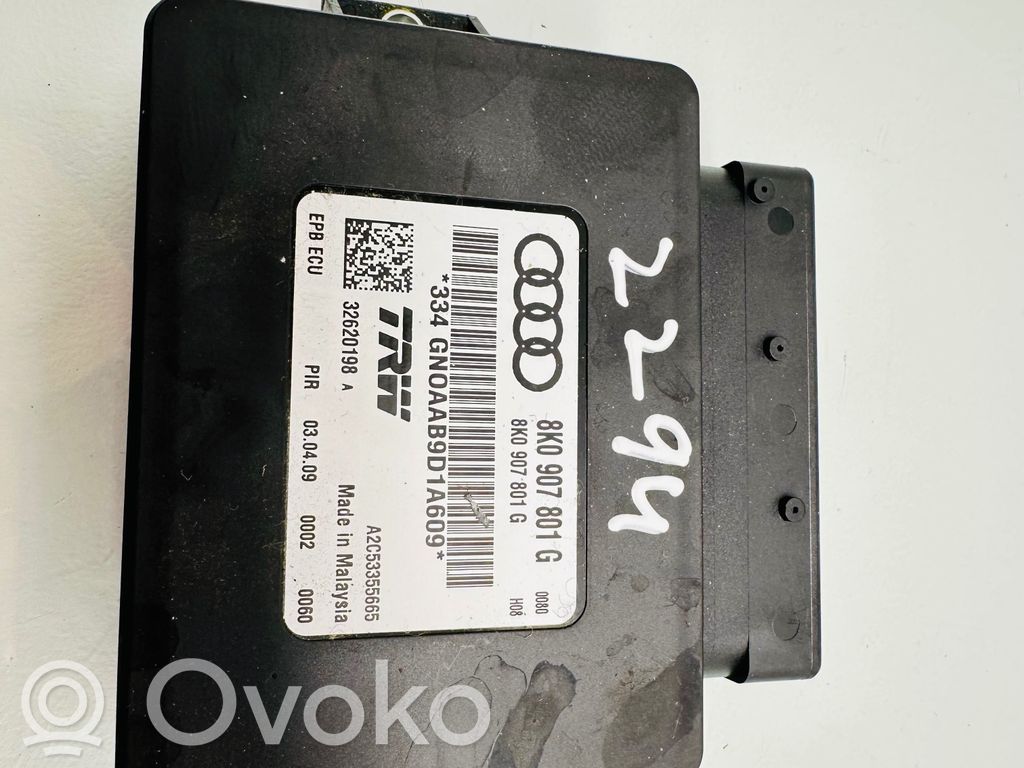 Audi A5 8T 8F Hand brake control module 