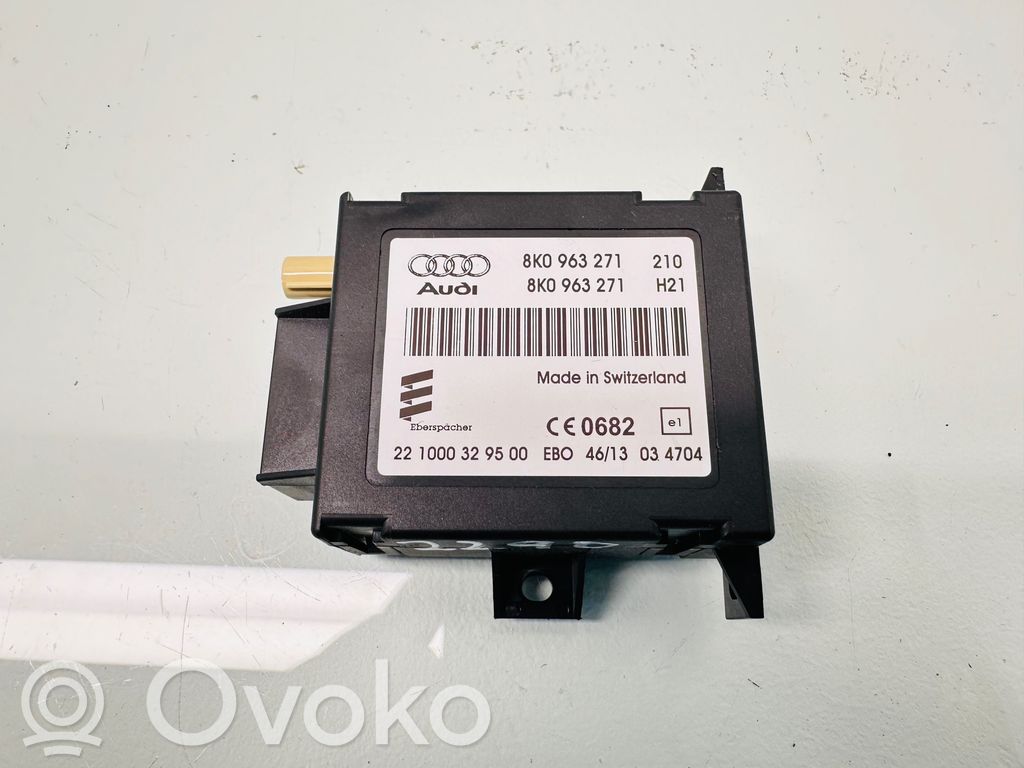 Audi Q5 SQ5 8R Auxiliary heating control unit/module 