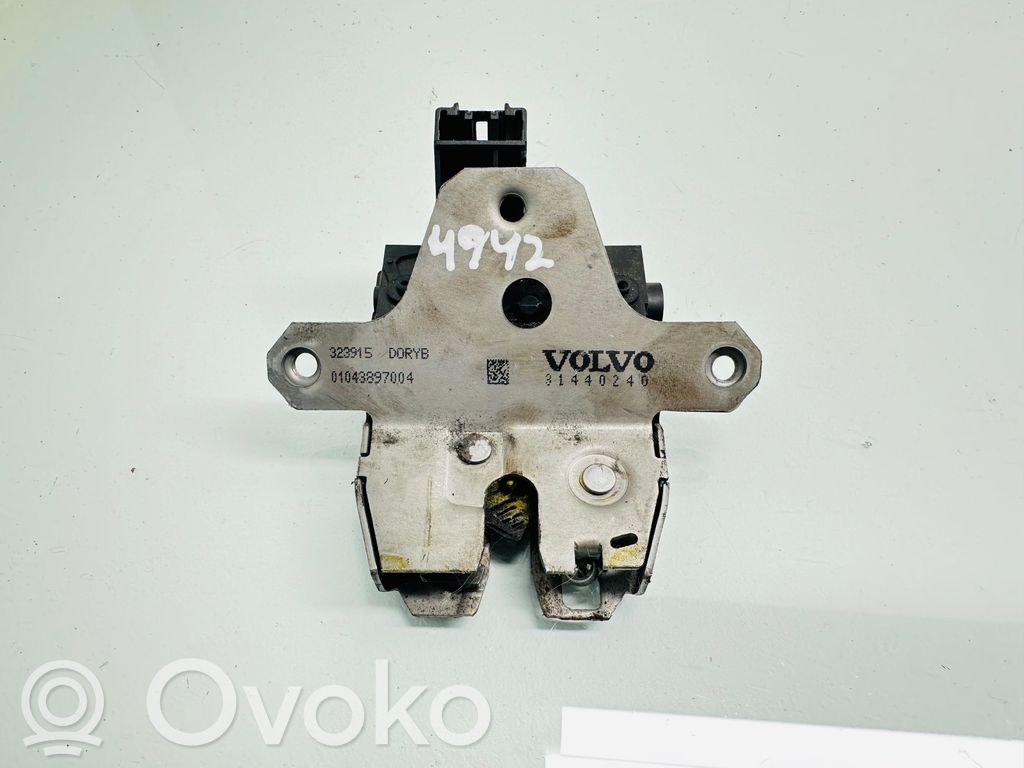Volvo V60 Tailgate/trunk/boot lock/catch/latch 