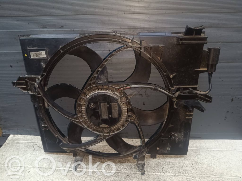 BMW 5 E60 E61 Elektrinis radiatorių ventiliatorius 
