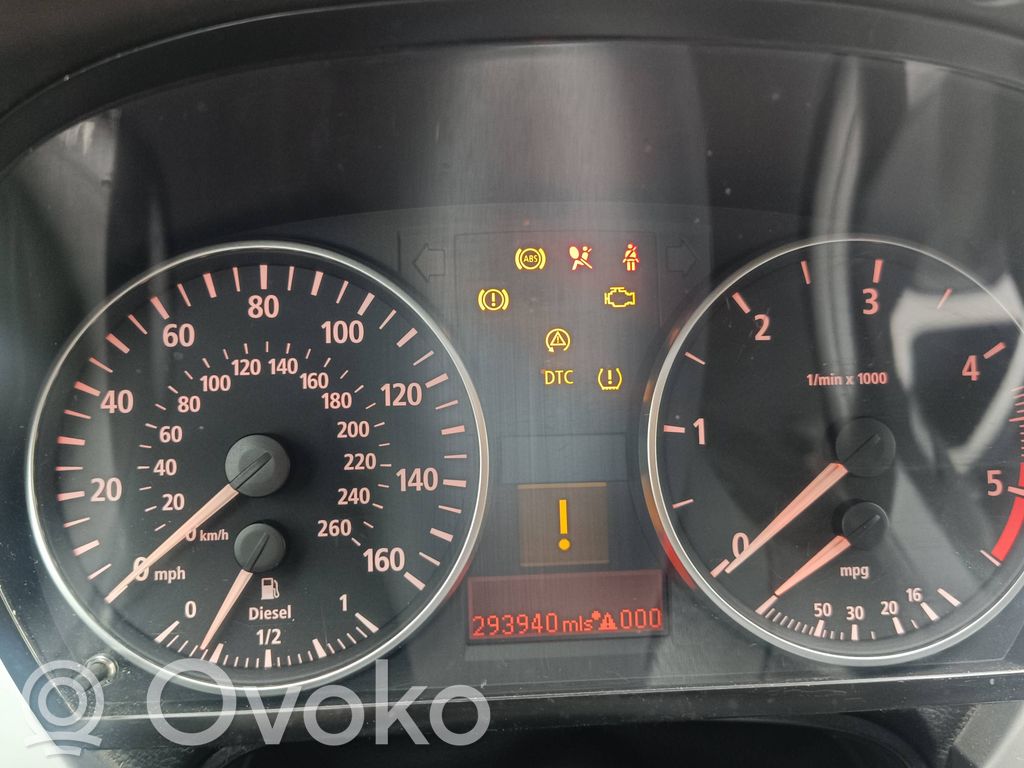 BMW 3 E90 E91 Speedometer (instrument cluster) 
