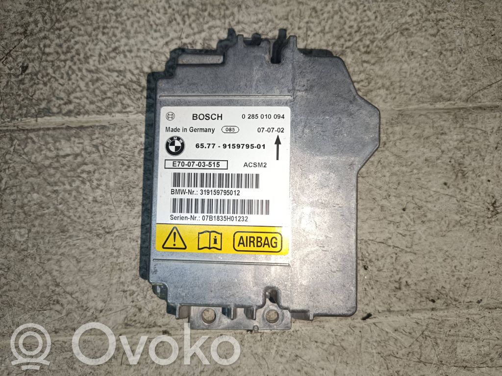 BMW X5 E70 Airbag control unit/module 