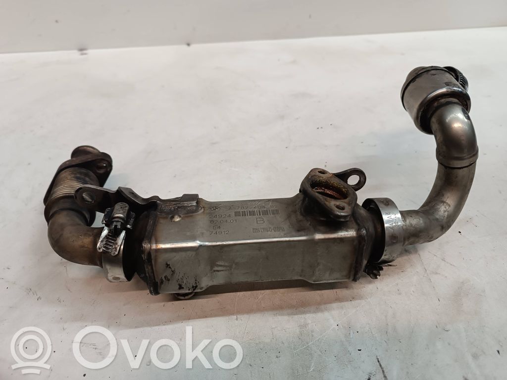 BMW 5 E39 AGR Kühler Abgaskühler 