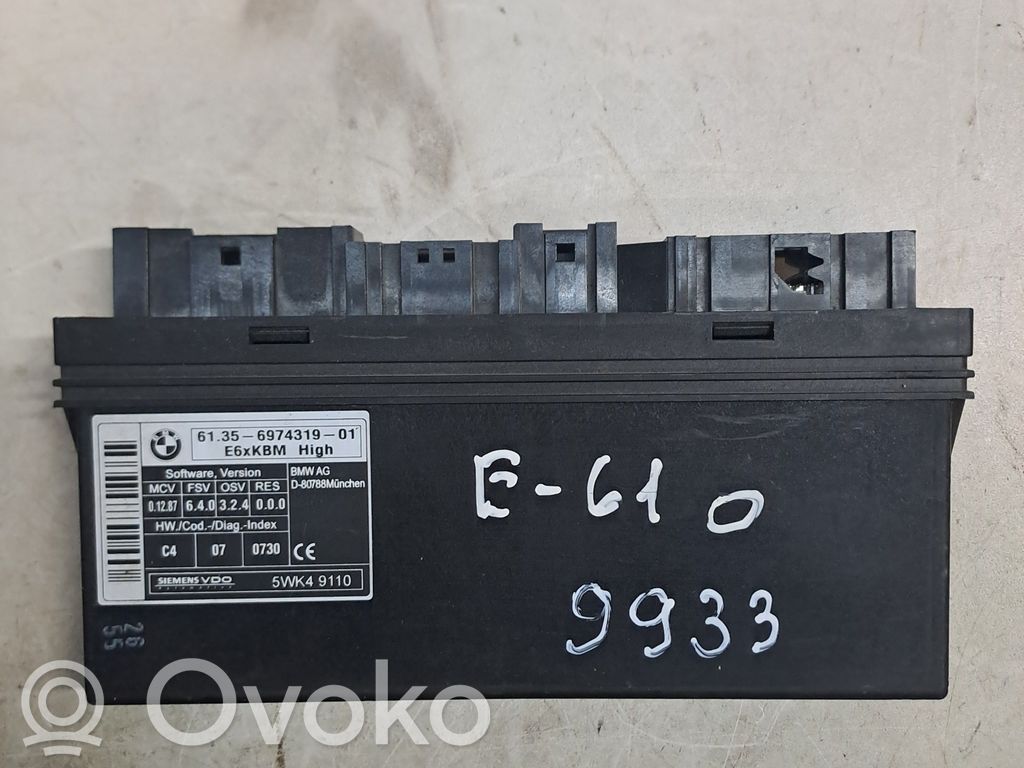 BMW 5 E60 E61 Modulo comfort/convenienza 
