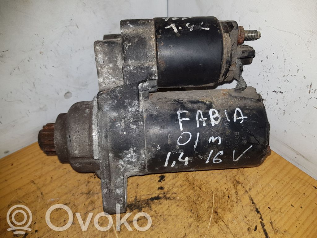 Skoda Fabia Mk1 (6Y) Starter motor 